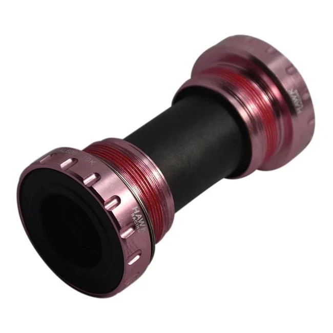 HAWK RACING BSA/EURO/ENGLISH EXTERNAL SHIMANO/FSA 24mm BOTTOM BRACKET – Pink
