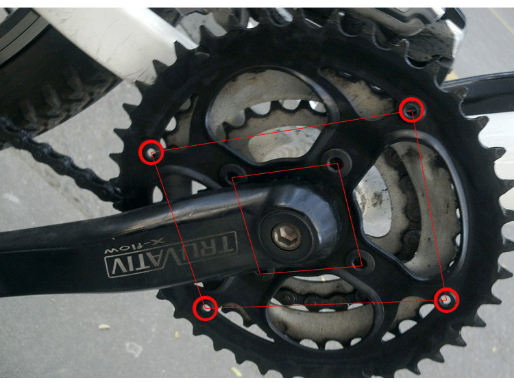36/40/42/44/46/48/52T Bike Bicycle Sprocket Cranksets Chainring Guard Protector