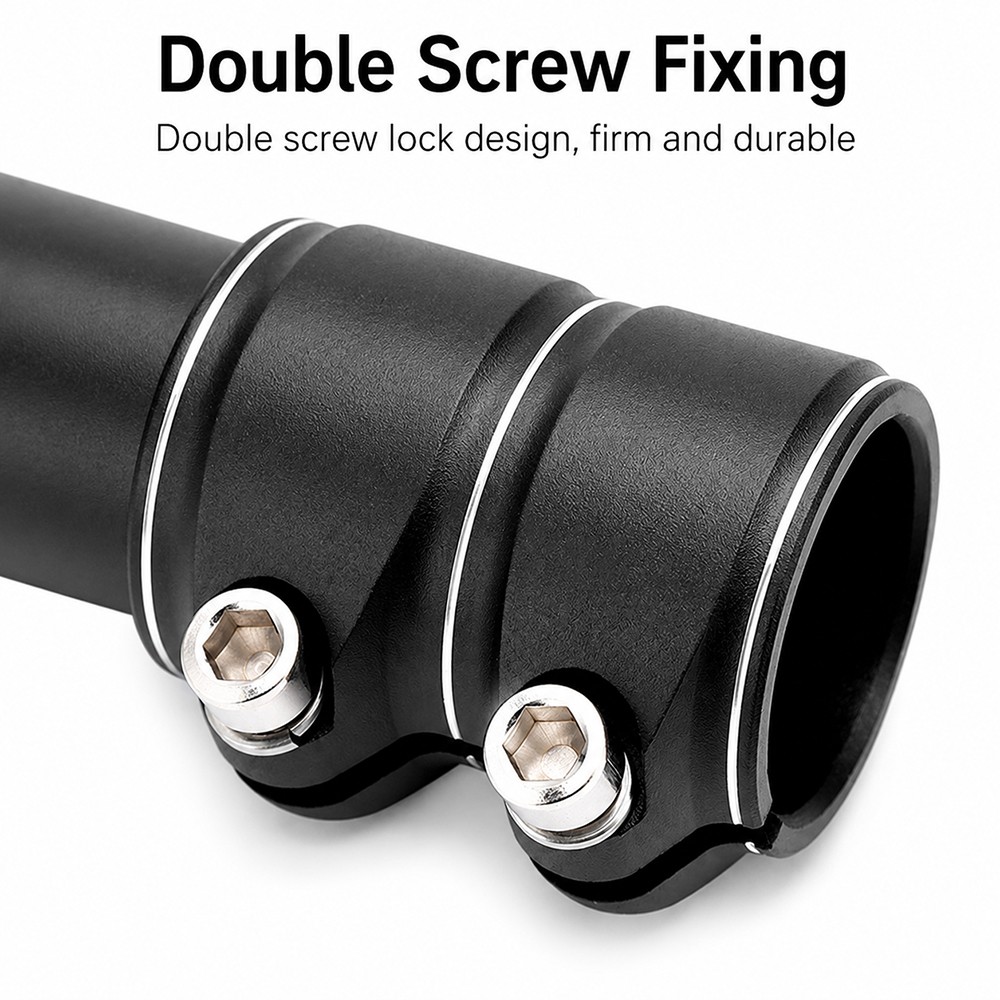Bike Stem Riser 1-1/8″ Adjustable Handlebar Extender for Bicycle Road Bike MTB