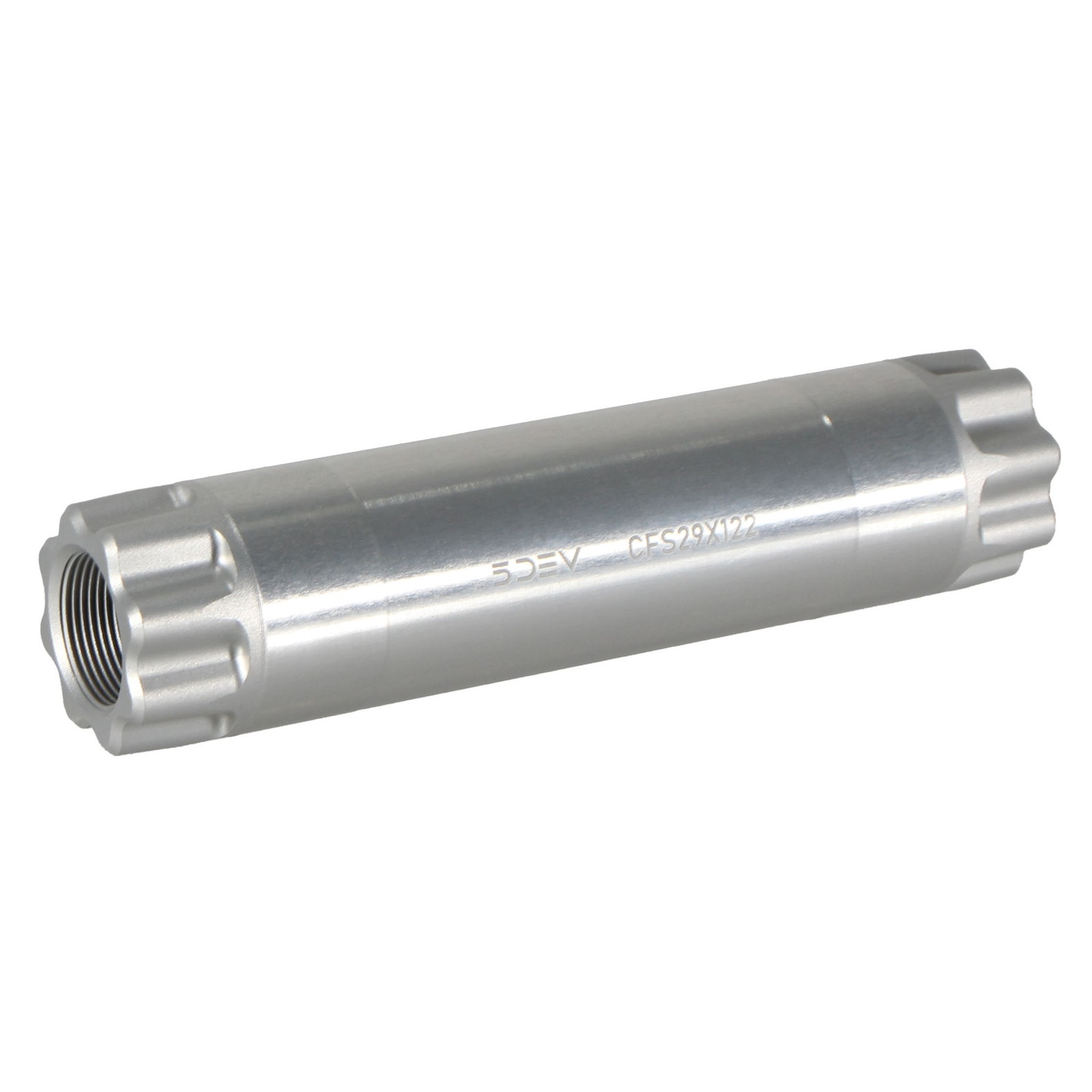 5Dev DUB Road/Wide Gravel Spindle 29x122mm 68mm BB, Compatible with All 5Dev