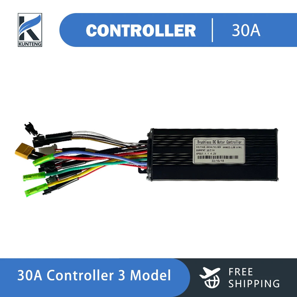 36V 48V 3 Model Sine Wave Controller 17A 26A 30A Display SM / WP Plug for E-bike