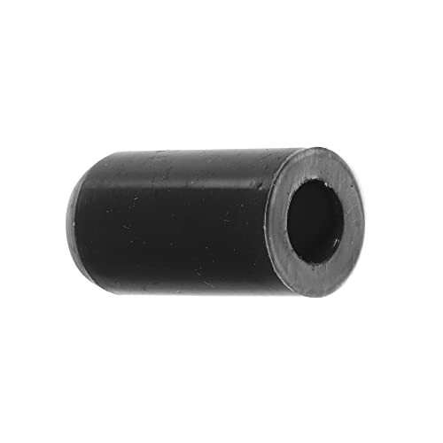 10 Pcs 6mm 0.24″ Silicone Hose Cap Intake Vacuum Hose Tube 6mm / 0.24″ Black