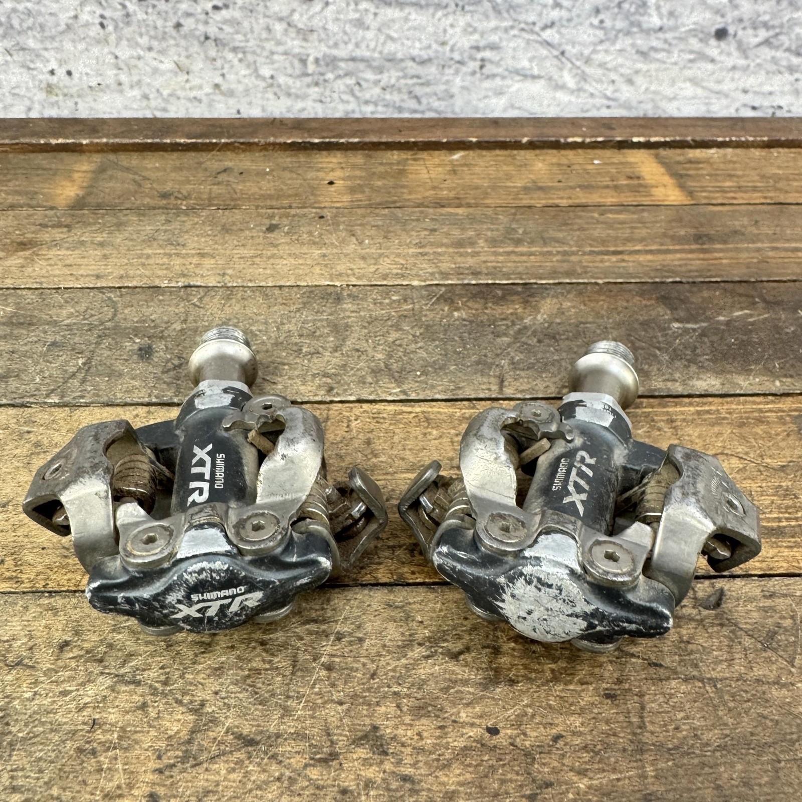 Shimano XTR PD-M970 Pedals Clipless 9/16 In MTB Black Mountain Bike SPD
