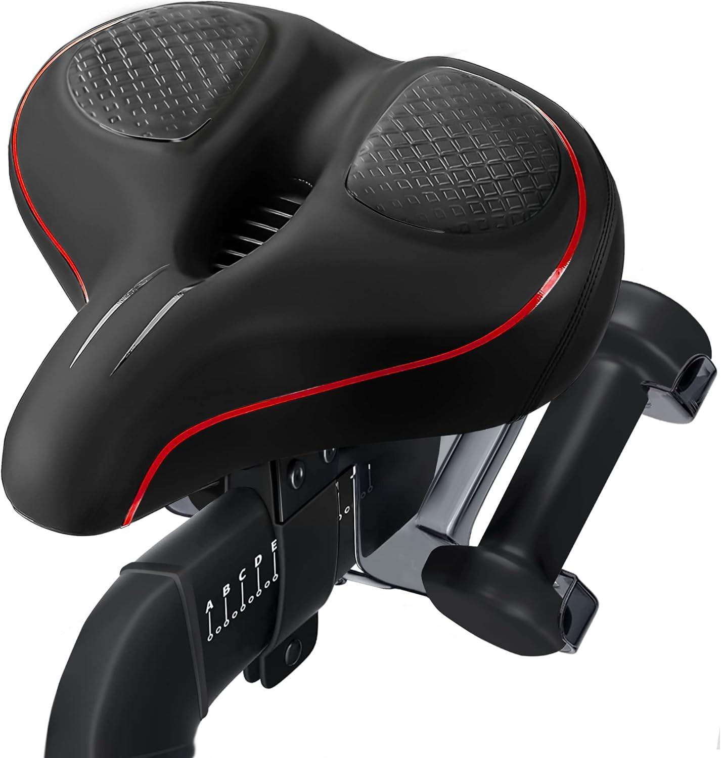 Oversized Bike Seat Cushion Extra Wide Comfort Saddle Peloton Road Electric – US