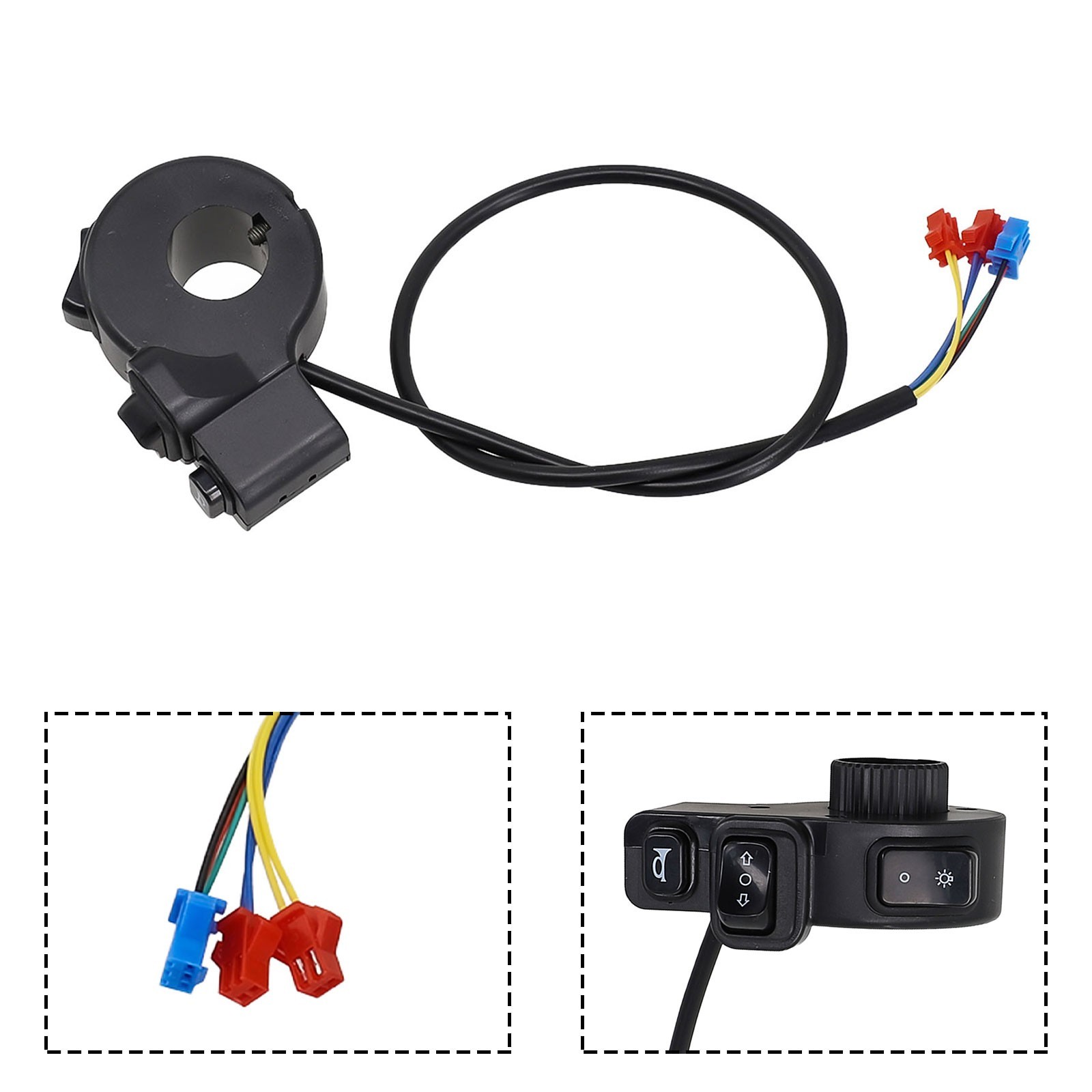 Ebike Switch Switch For Electric Throttle Latching (ON OFF) Button Power Outlet
