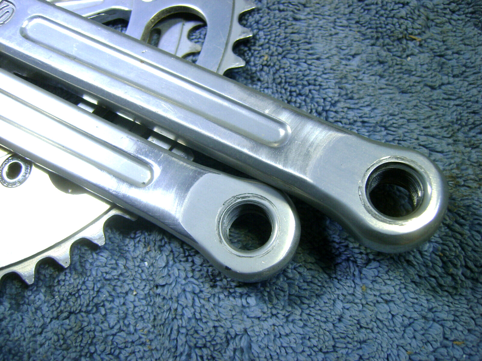 VGC, Sugino Mighty Competition, 3 piece crankset, 171mm, 54/44 chainrings
