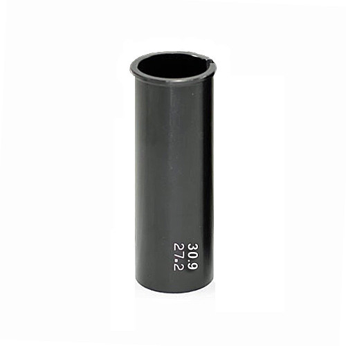 OMNI Racer WORLDS LIGHTEST Seatpost Adapter Shim: Coverts 30.9mm to 27.2mm Black