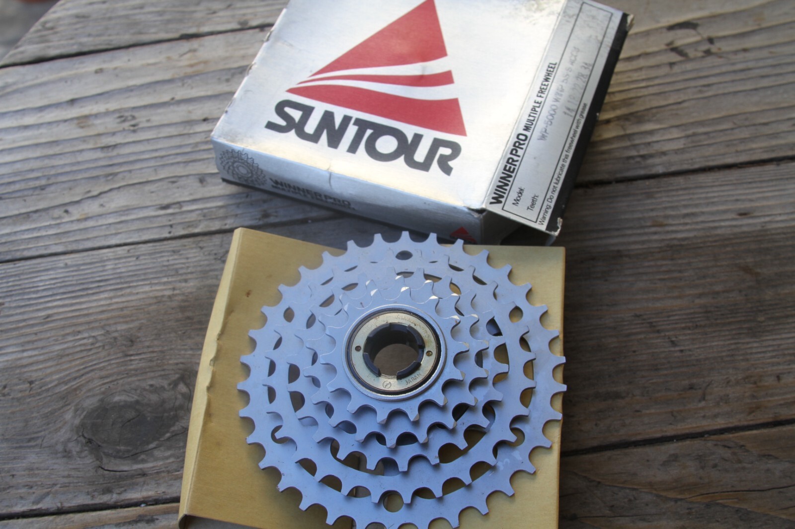 Suntour Winner Pro 5-Speed Freewheel 14-34T NOS vintage MTB Touring