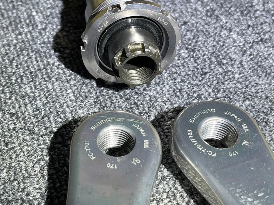 time price reduction DURA-ACE FC-7701 BB-7700 170mm c