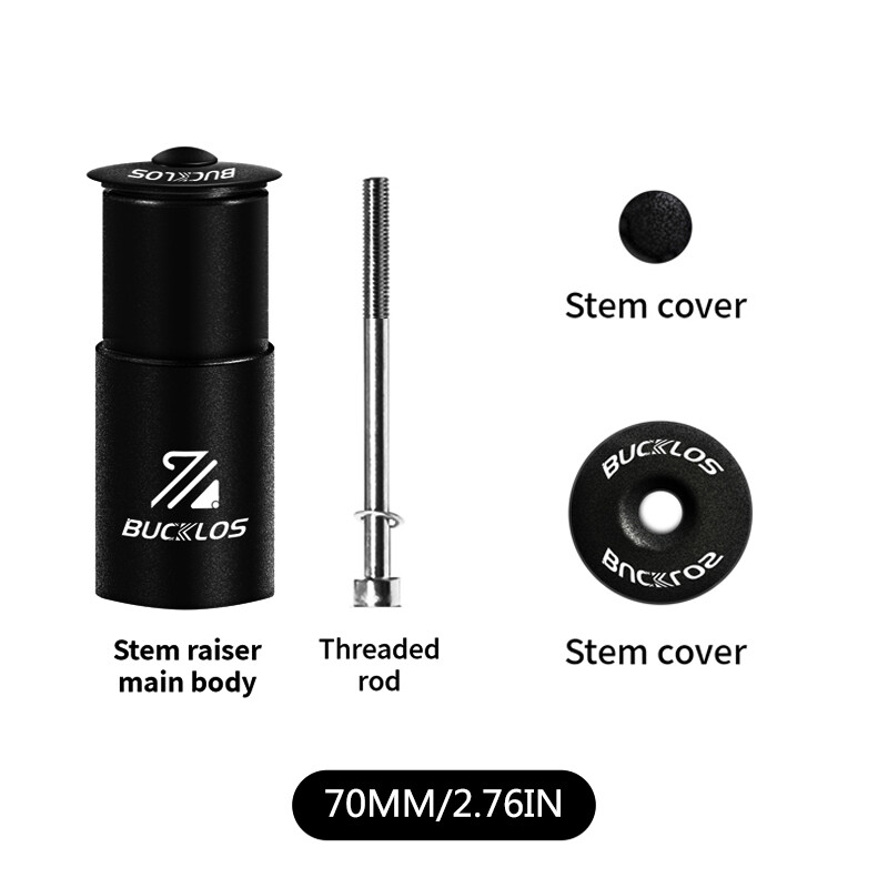 Extenders Handlebar Fork Stem Riser Extension Head UP Adaptor 70/115/180/210mm