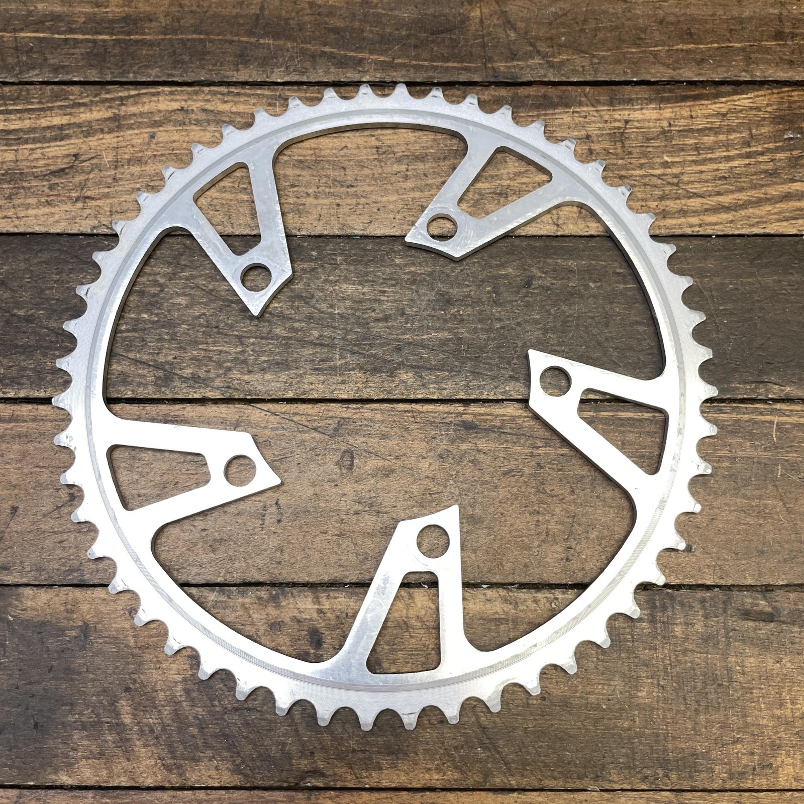 Vintage SR Sakae CR 52T Chainring 110 BCD 5-Arm Turbine Road Bike 52 Tooth