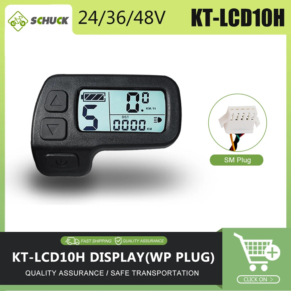 Small Monitor 24V 36V 48V for Controller E-bike Display Waterproof/Ordinary Plug