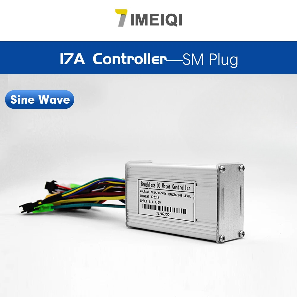 Electric Bike 3 Mode Sine Wave Controller 36V 48V 17A/26A/30A/40A Controller Kit