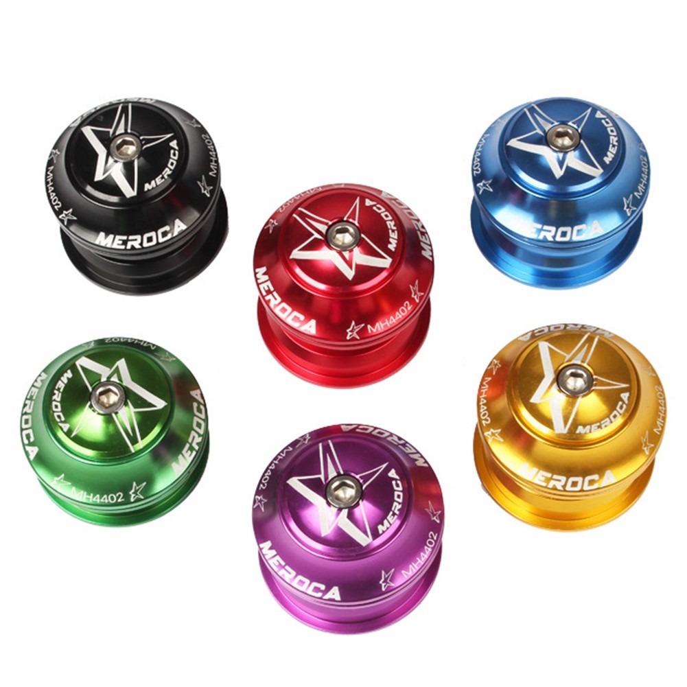 Aluminum Alloy Fork Headset Bearing Bowl Set for Bike 28 6mm Tube 44mm Headset