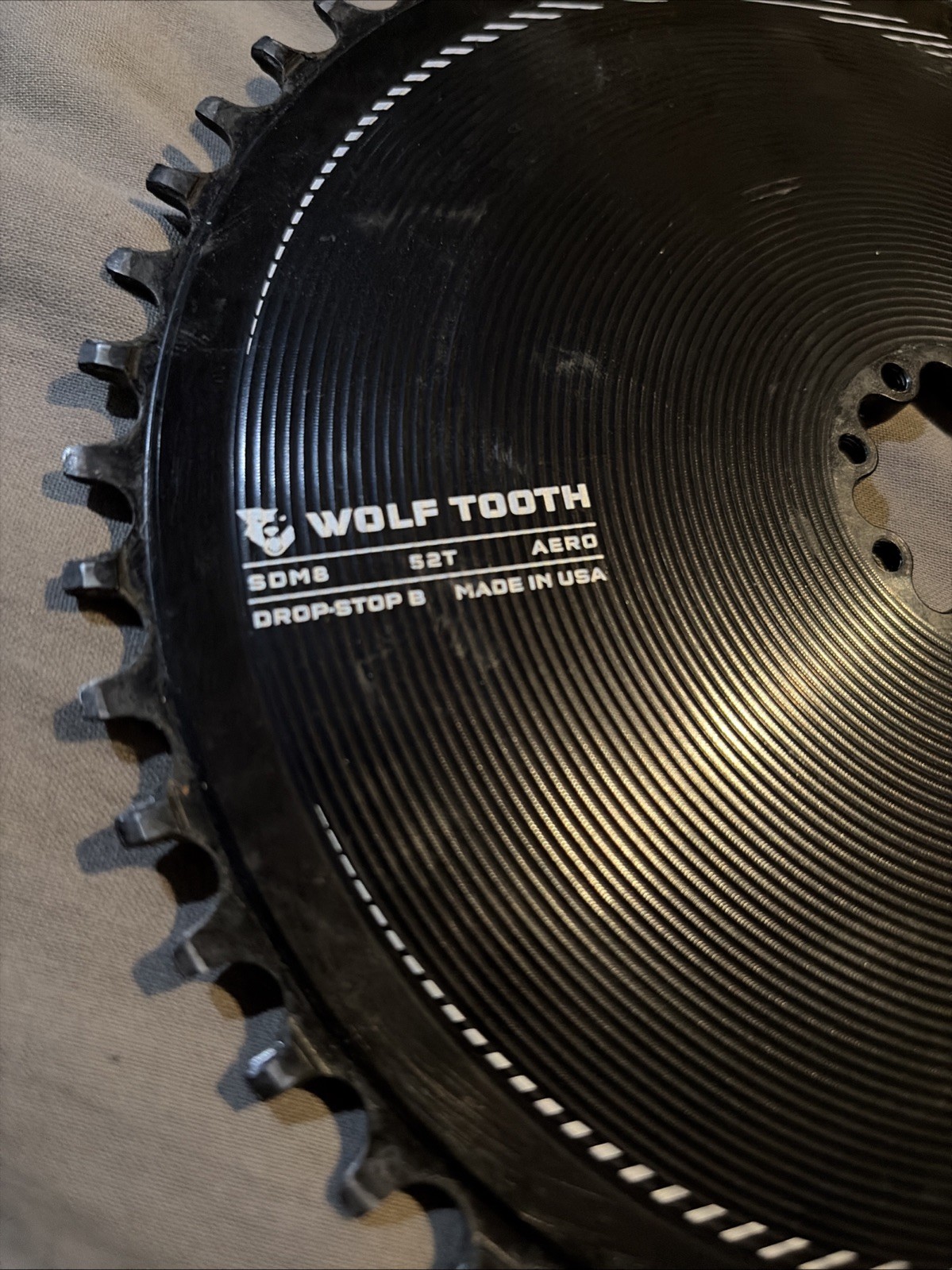Wolf Tooth SDM8 Aero Chainring 52t