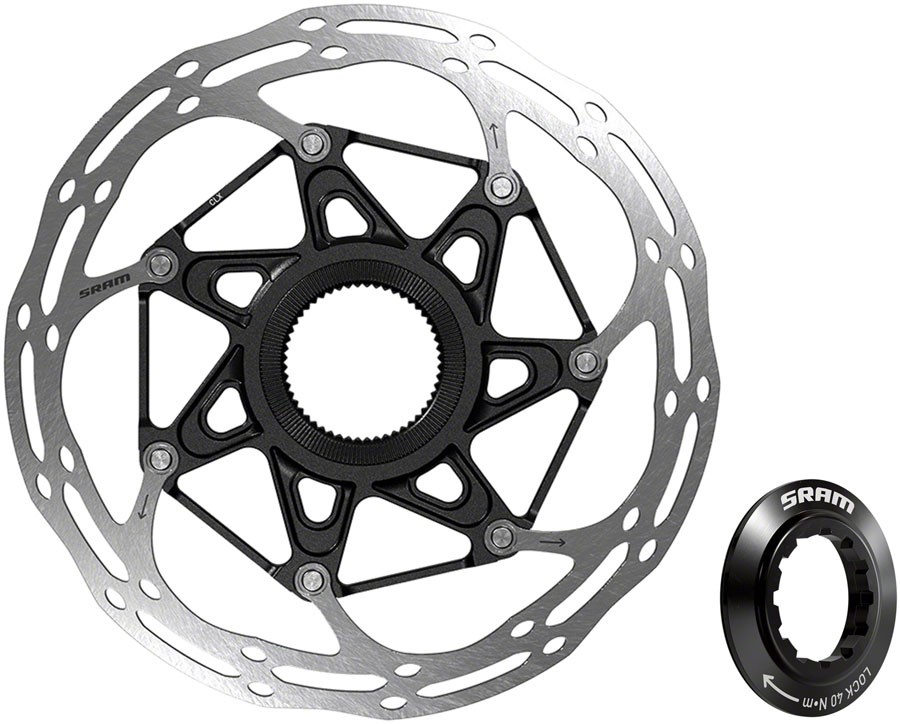 SRAM CenterLine X Disc Brake Rotor – 160mm, Center Lock, 1.85mm, Includes