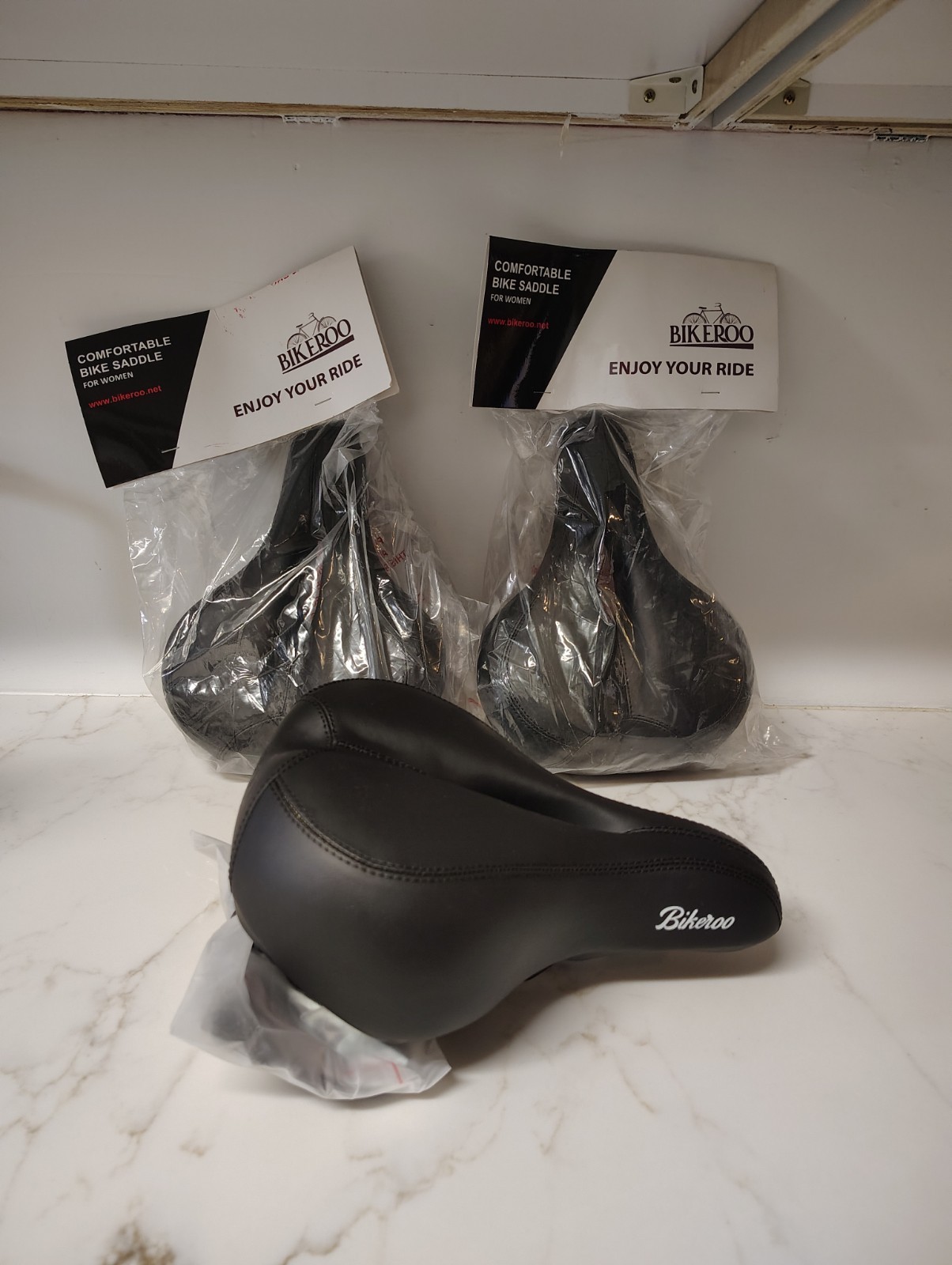 NEW BIKEROO Comfortable Bike Bicycle Saddle For Women 10 count