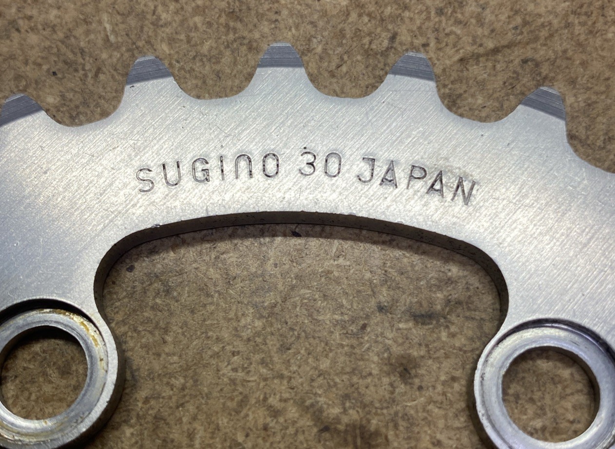 Vintage Chainring 30 Tooth 5 Arm 74 mm BCD 30t Aluminum Triple Road Mountain