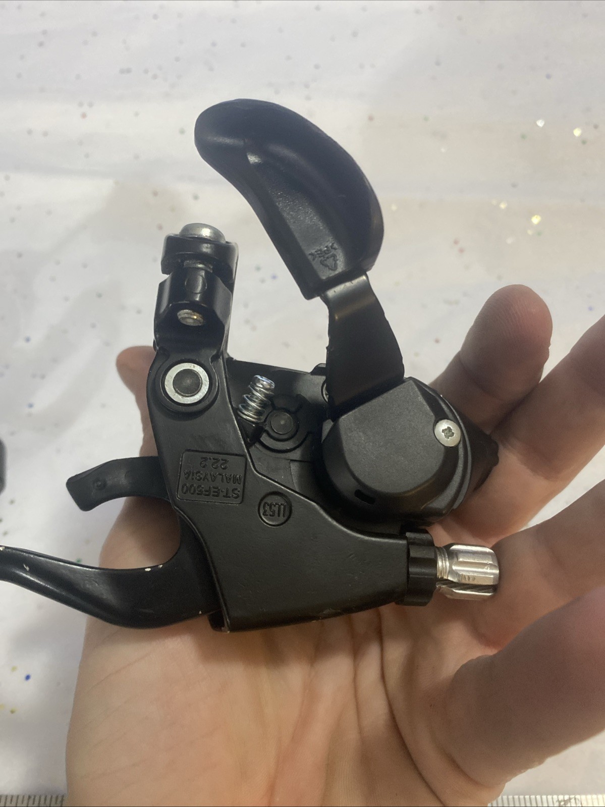 Shimano 3×7 Speed V-Brake Levers & Shifter ST-EF51-7R / ST-EF51-L Black