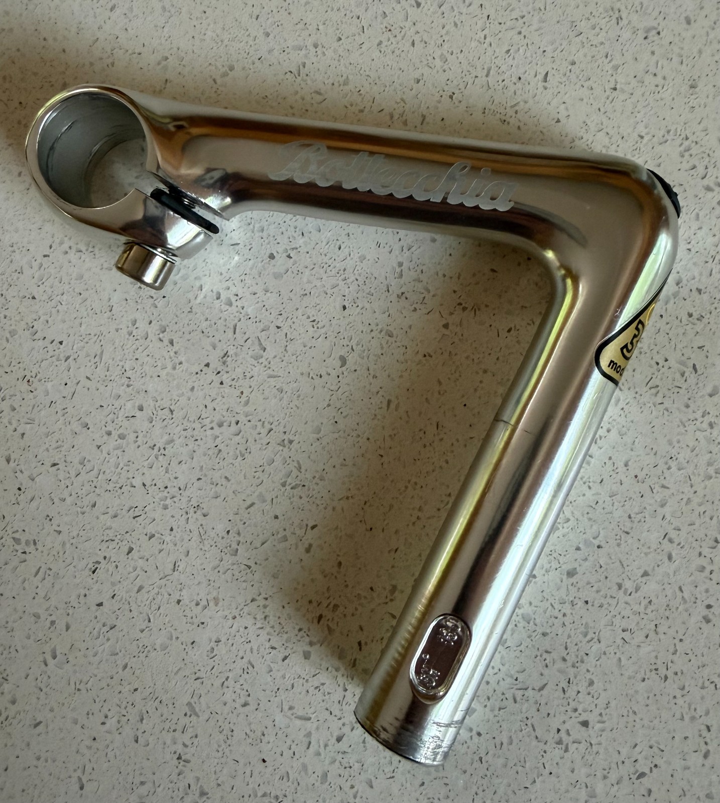 Vintage 3ttt Quill Stem w/BOTTECCHIA LOGO 22.2mm Steerer, 130mm, 25.4mm Clamp