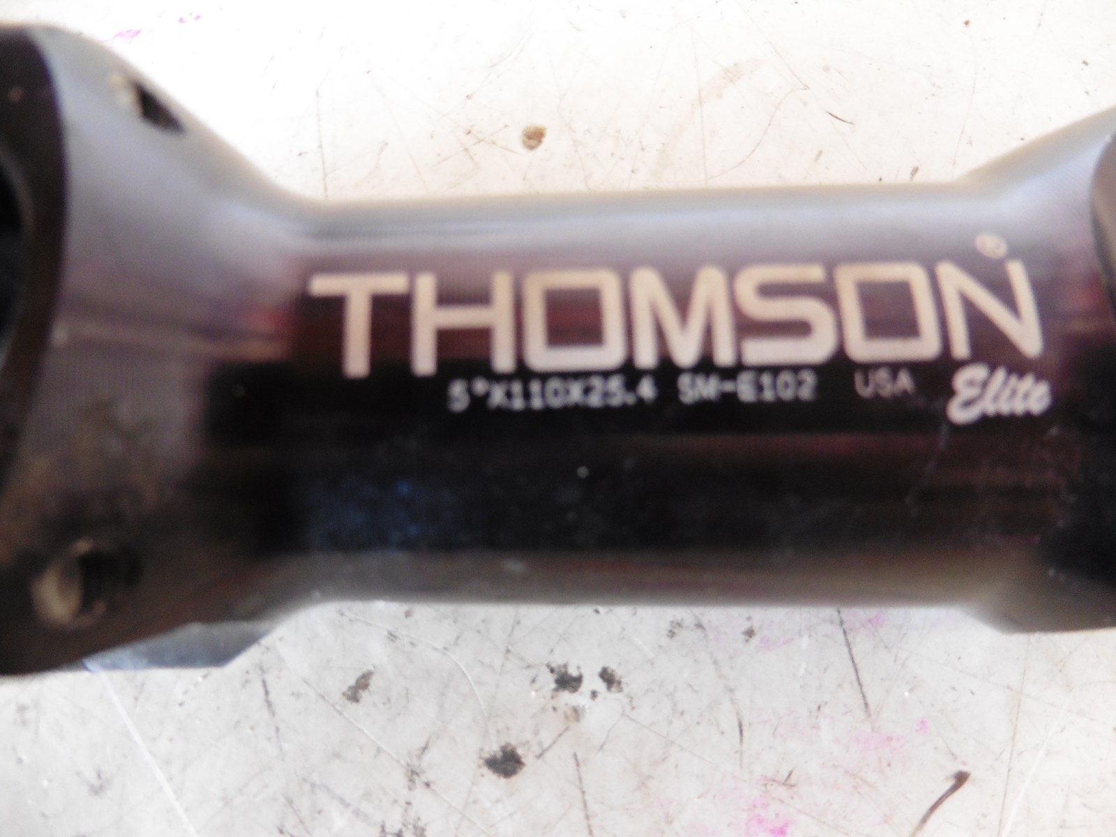 Thomson Elite Stem 5° x 110mm x 25.4mm 1 1/8 Mountain Bike Vintage 25.4