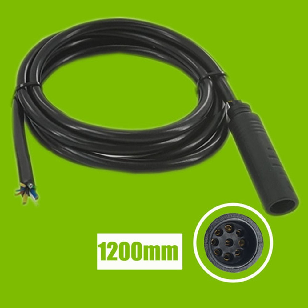 Electric Bike Ebike 9-pin Male Female Connector For Bafang 40cm /120cm Cable New