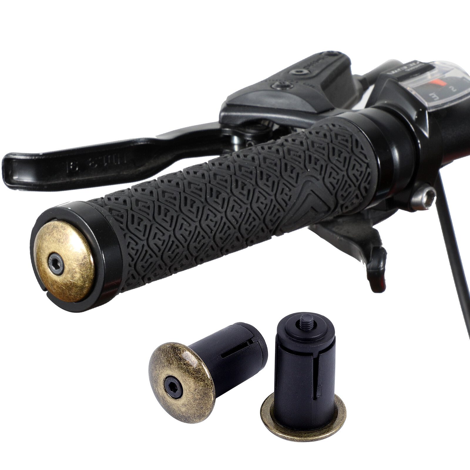 WEST BIKING Bicycle Handlebar Grip Plugs Bar End Cap Cover MTB Bike Bar Ends