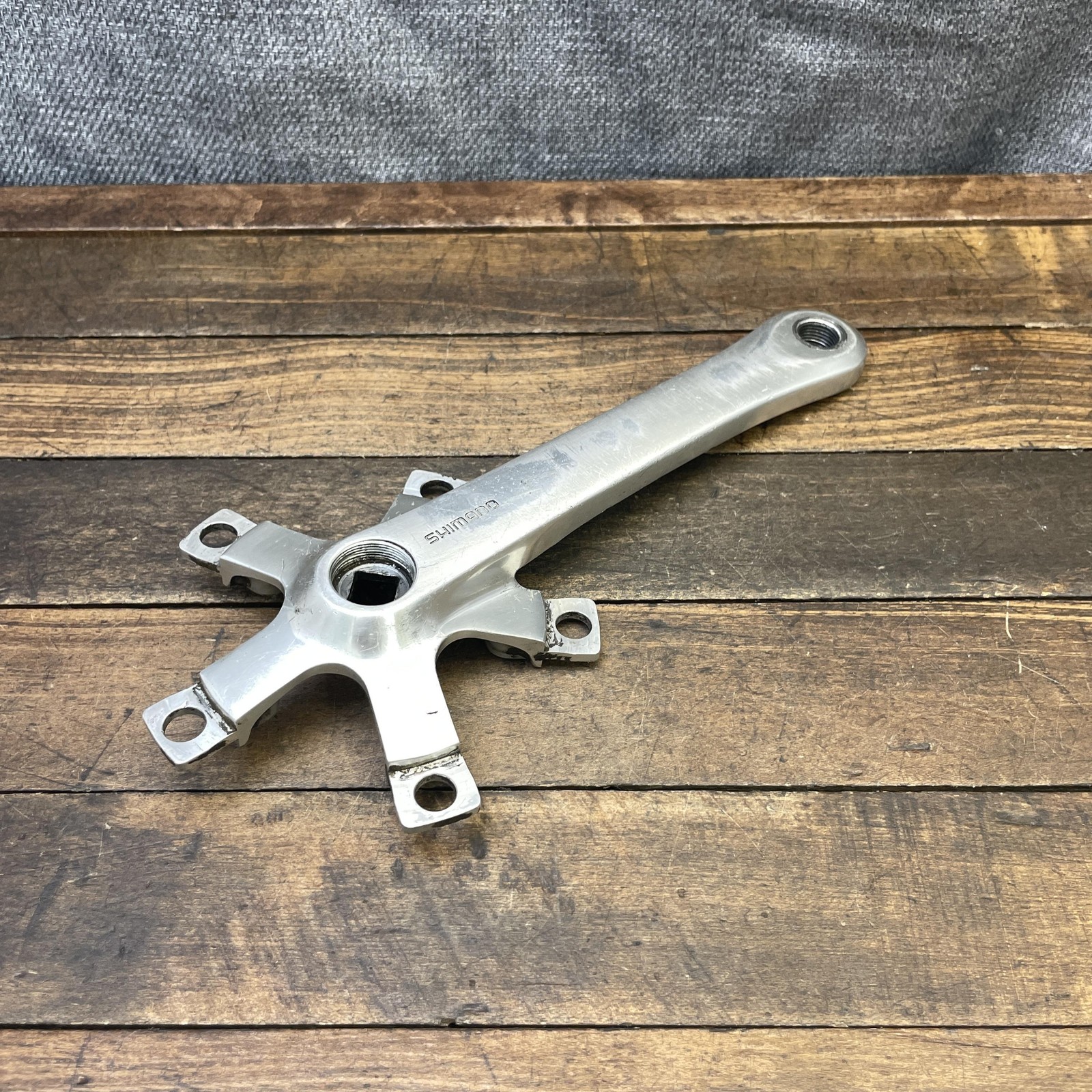 Vintage Shimano Deore XT FC-M730 Crank Arm RIGHT 175mm 110 BCD Square MTB 80s
