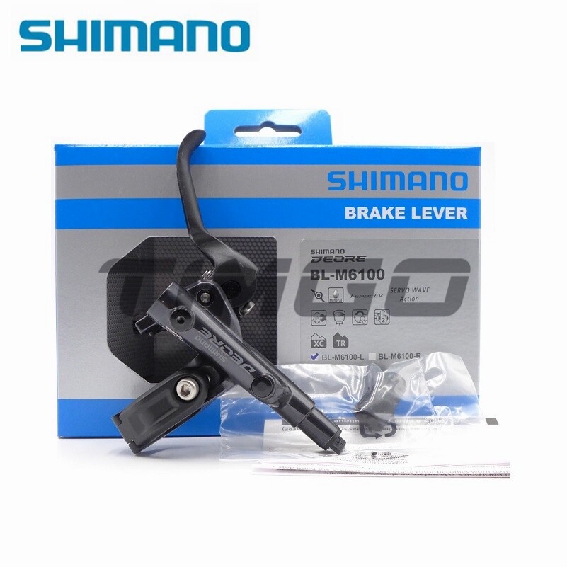 Shimano Deore BL-M6100 BR-M6100 2-Piston MTB Hydraulic Disc Brake Lever Caliper