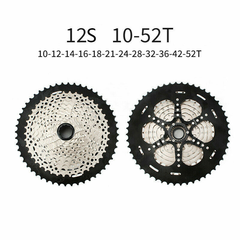 12s MTB Microspline Cassette 10-50T/52T fit For Shimano Micro Spline Freewheel