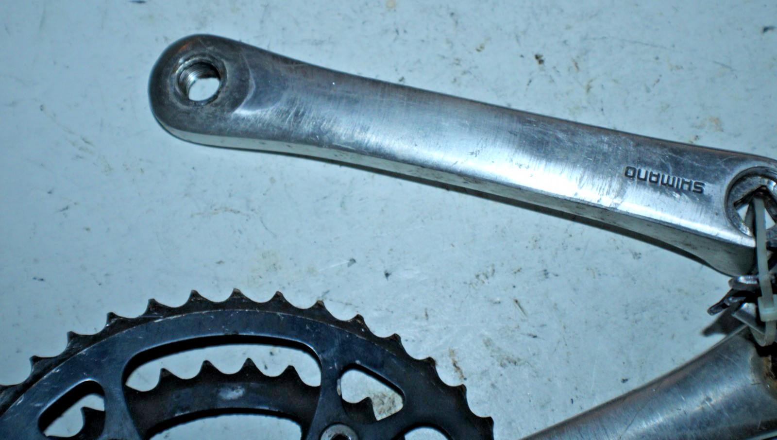 Shimano Triple Crankset Silver/Black FC-M730 175mm 46/36/24T BCD104/74 Ships USA