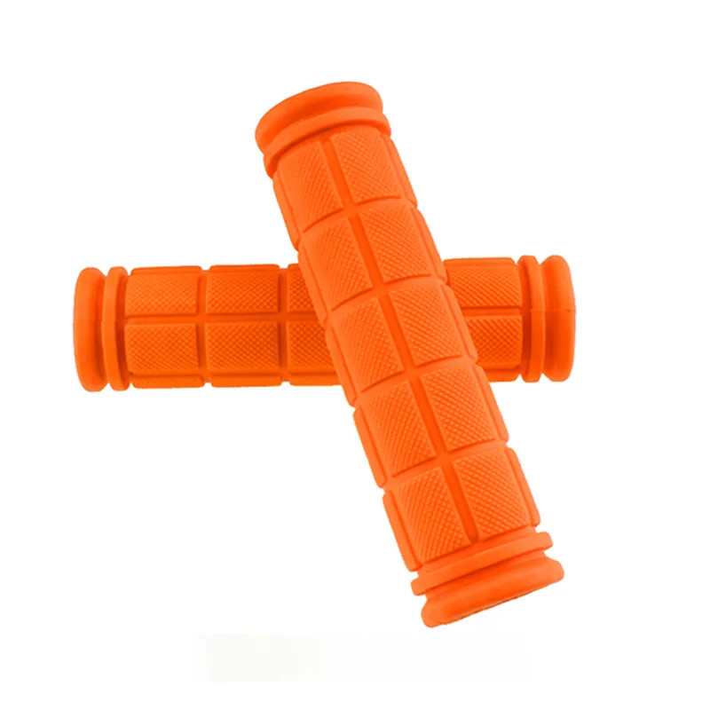 BMX MTB Bike Grips Mountain Bicycle Handlebar Soft Rubber Scooter Non Slip Pair