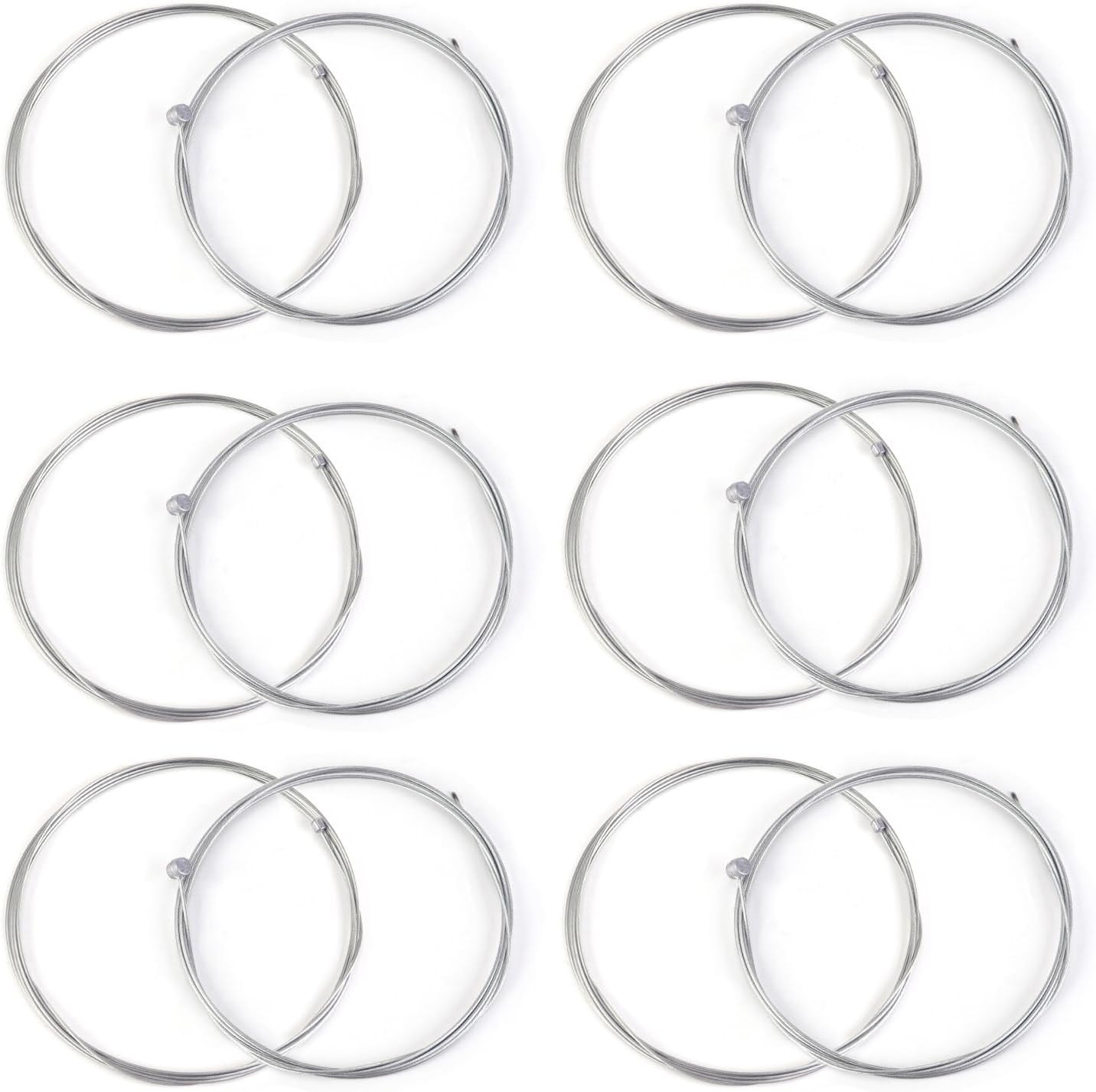 Universal 12 Pack Bike Brake and Shifter Cable Set for Shimano SRAM
