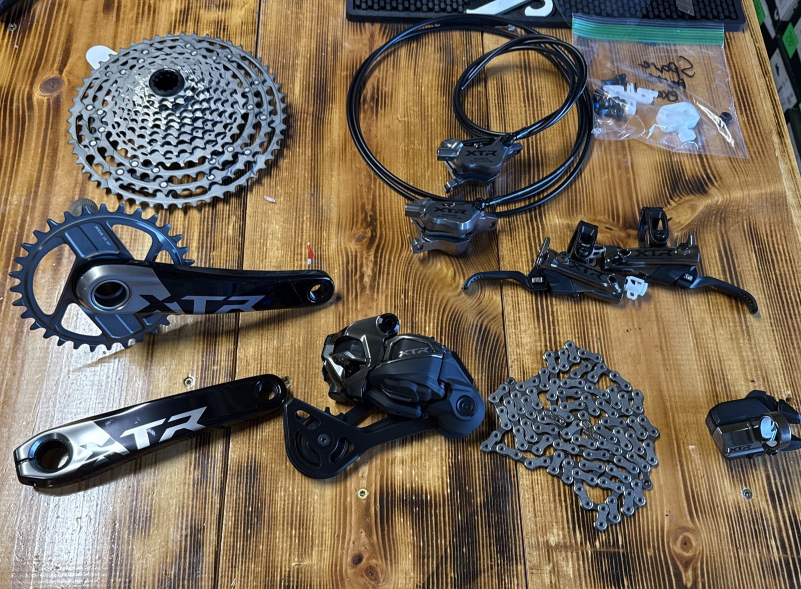 Shimano Xtr M9200 Di2 12 Speed Parts Derailleur Crank Shifter Cassette Read Desc