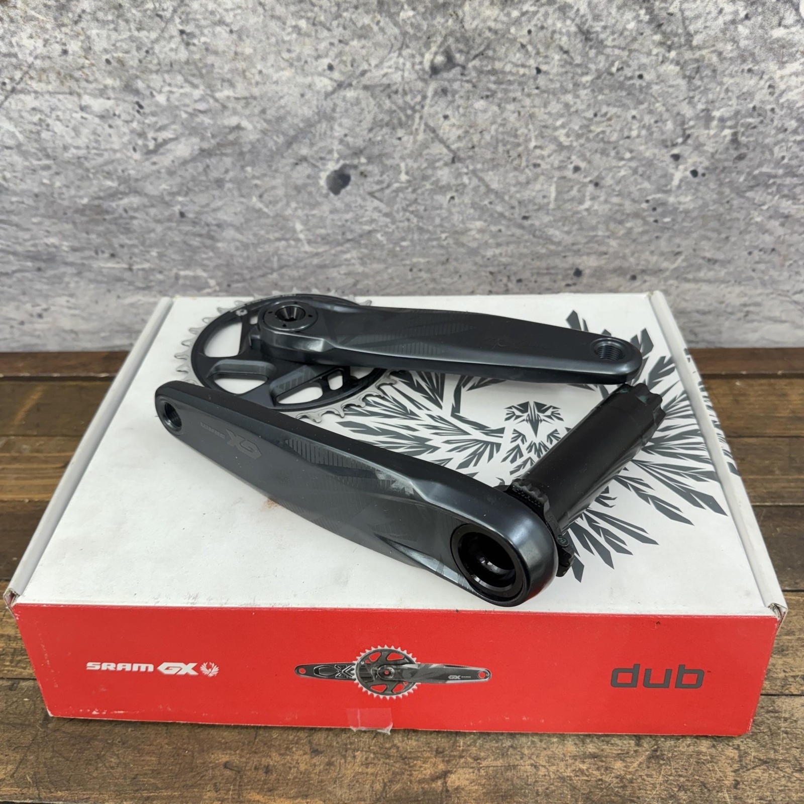 SRAM GX Eagle DUB Crank Set 175 Mm Lunar Gray 32T X-Sync 2 MTB 1x Alloy DUB