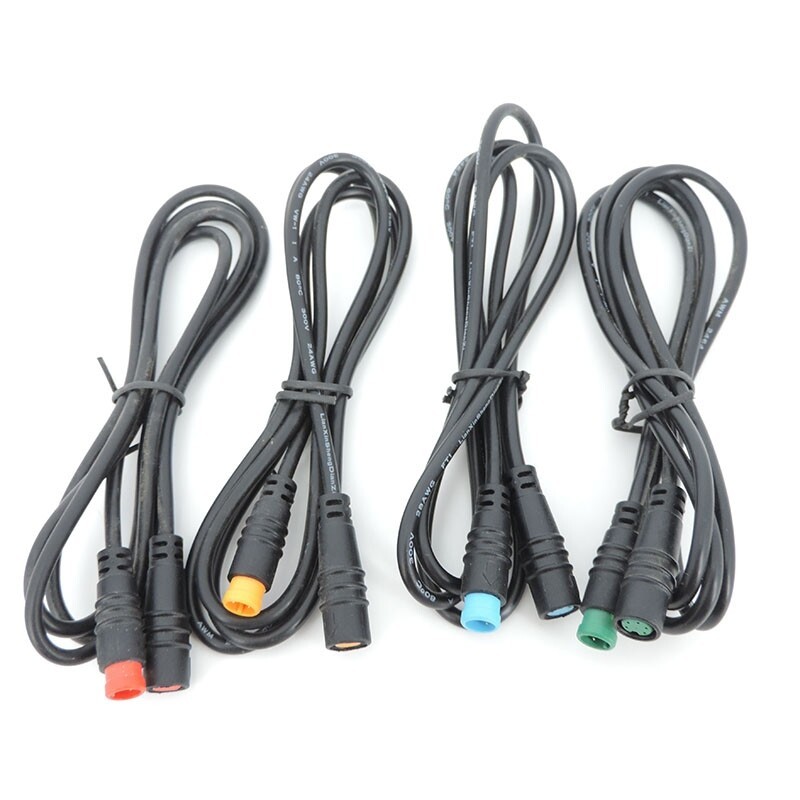 2/3/4/5/6 Pin core male to female Butt Joint Ebike sensor Cable Bicycle Electric