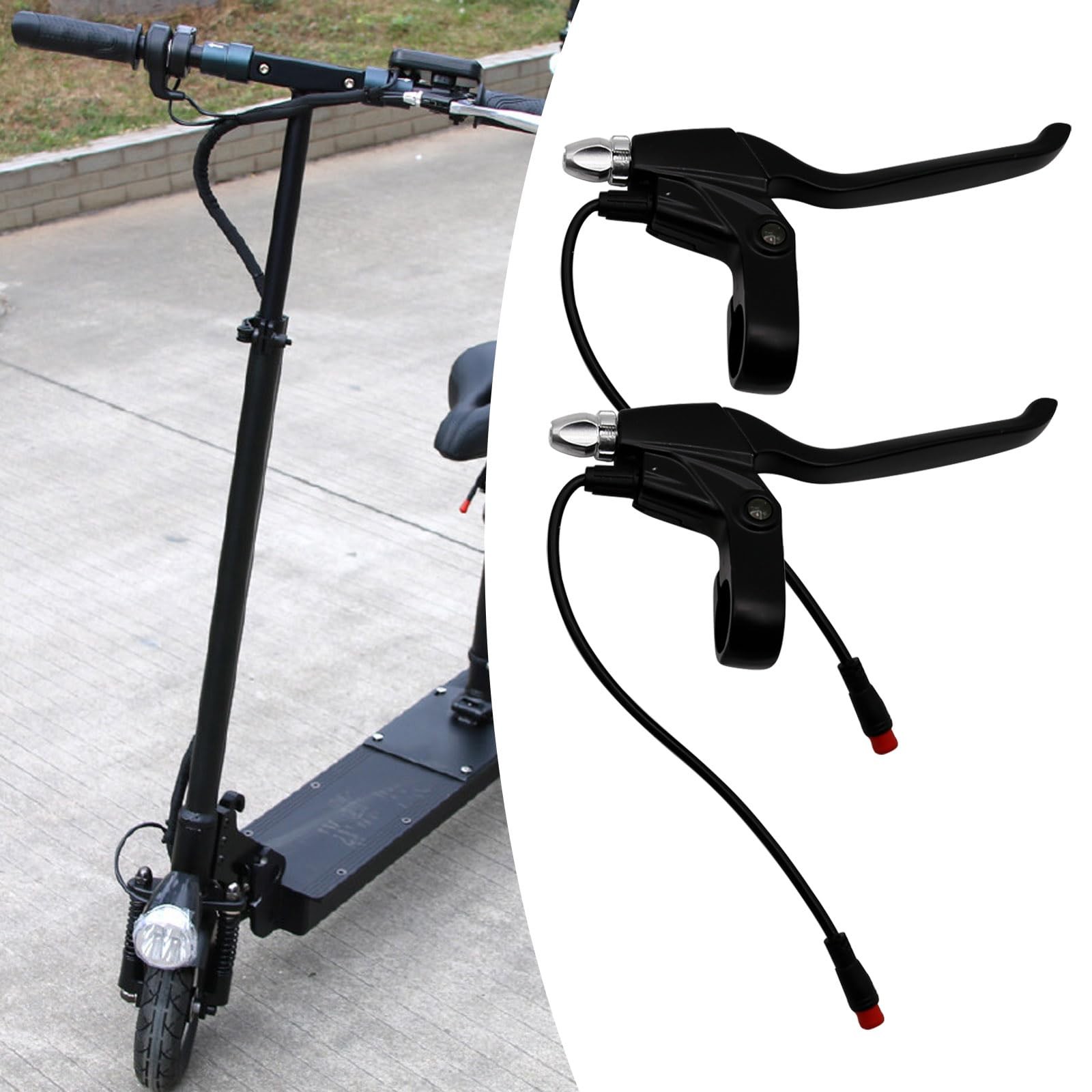 1 Pair Brake Lever, Left and Right Power Off Handle Accessories 108PPD Brake …