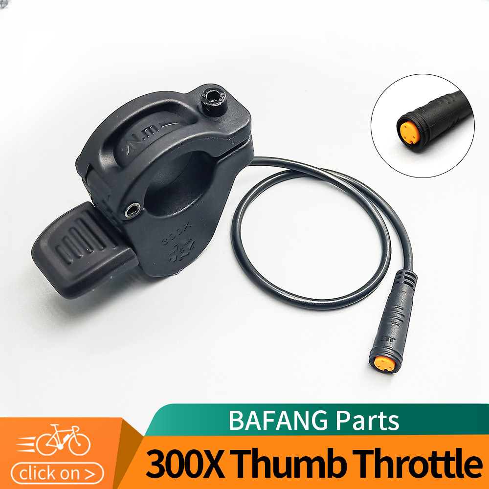 E-bike Thumb Throttle 300X 3PIN for 12V 24V 36V 48V 60V 72V Electric Bicycle