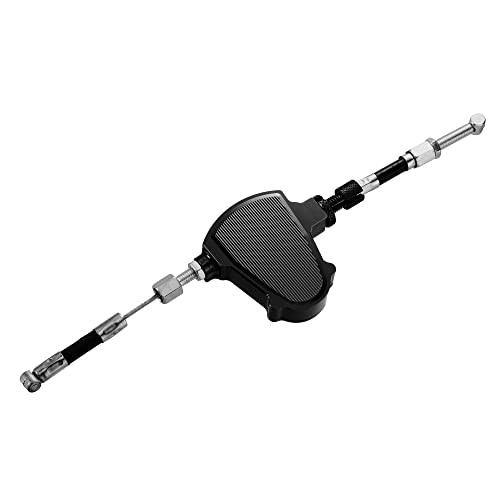Universal CNC Aluminum Alloy Motorcycles Easy Stunt Pull Clutch Cable Black