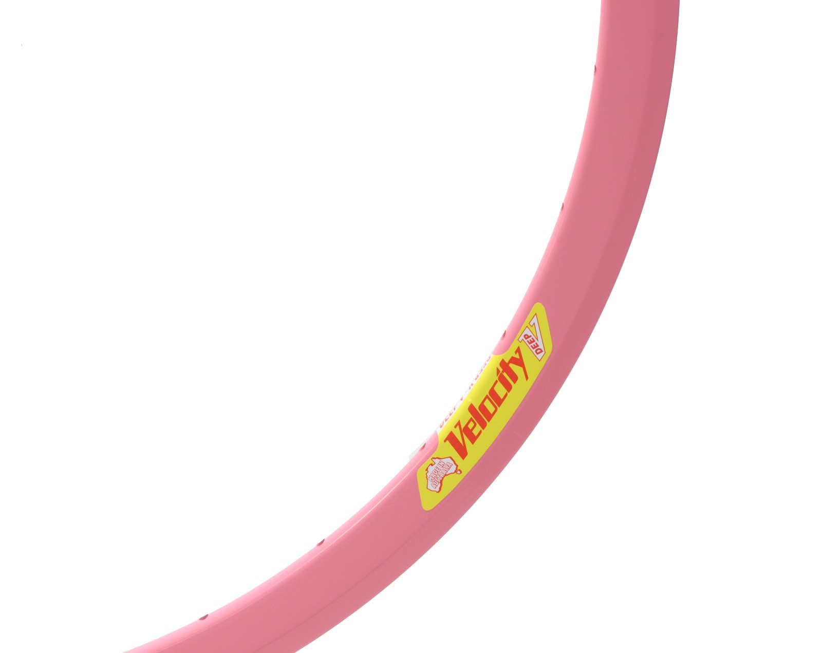 Velocity Deep V Alloy Rim 700c 32H Pink NMSW Australia Road Bike NEW NOS