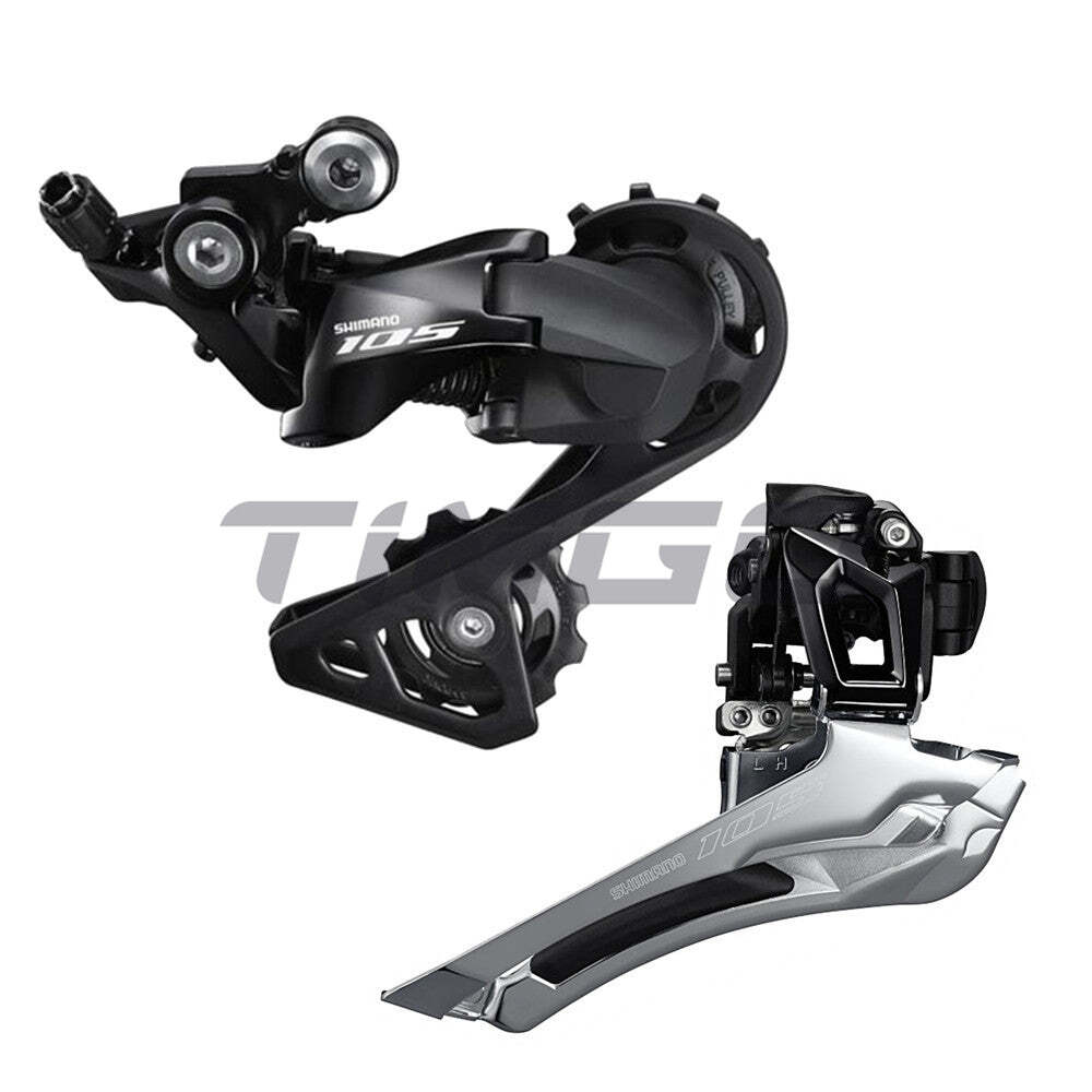 Shimano 105 R7000 Road 2×11 Speed FD-R7000 RD-R7000 Front Rear Derailleur Set