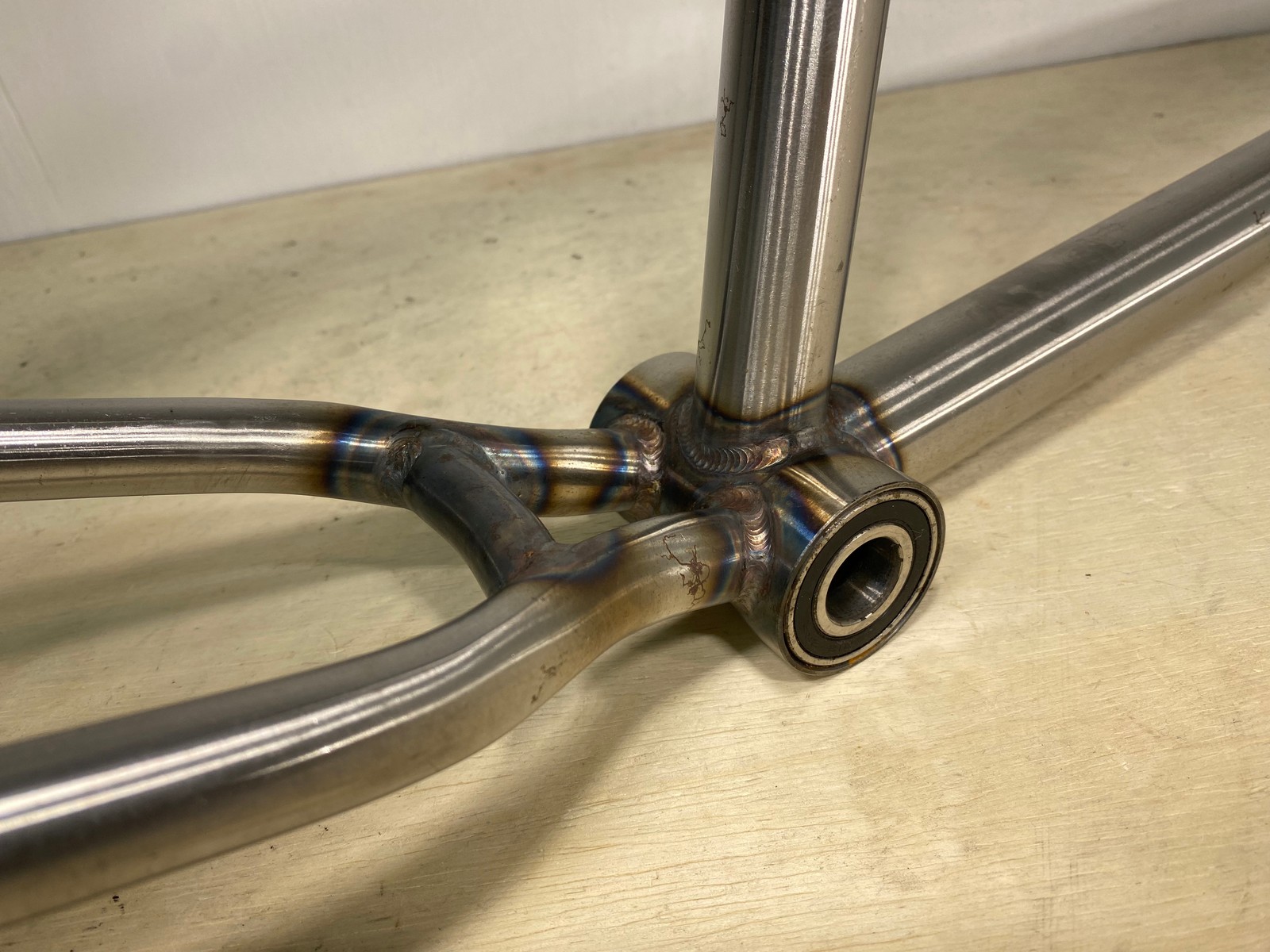 Cult OS V3 BMX Frame – Raw 20.75”