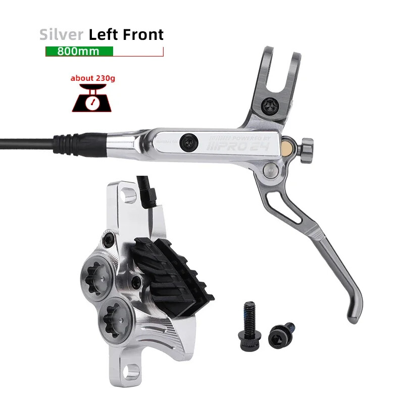 Mountain Bike Hydraulic Brake 800/1550mm Front Rear Brake Cooling Oil Pressure