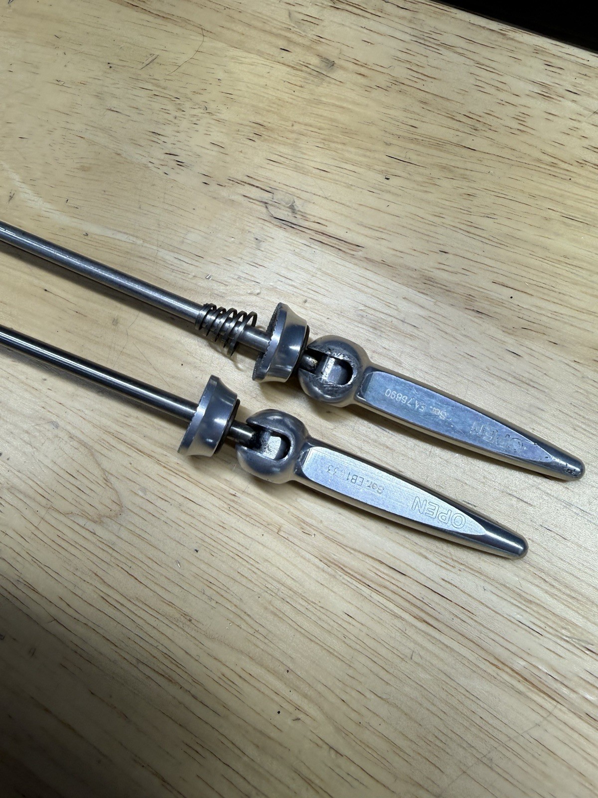 Zipp Speed Weaponry Aero Quick Release Stainless Steel Skewers (100/130mm)