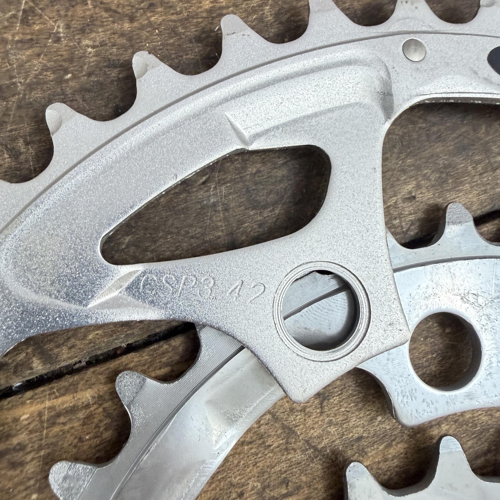 Vintage Sugino CSP3 CSS III Chainring Set NOS 42/32/22T 94 BCD 5-Arm 90s MTB