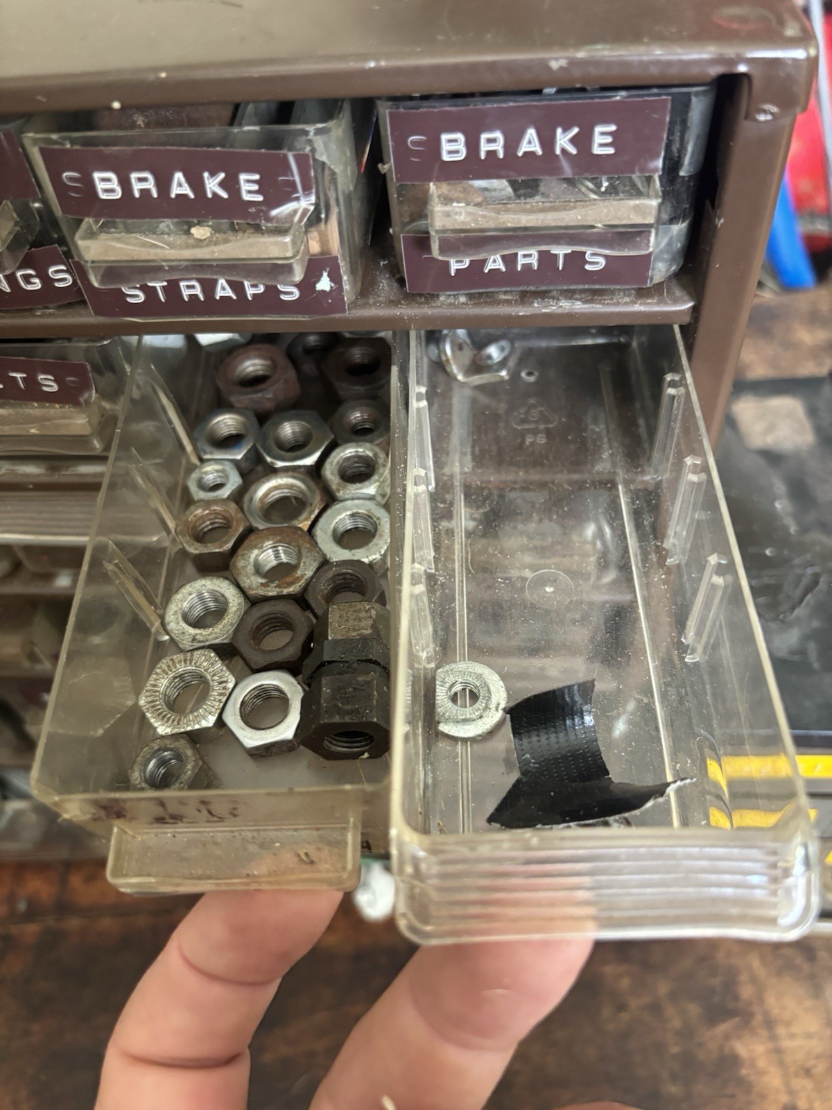 Vintage Bike Tinkerers Nut And Bolt Lot-Some Schwinn-Organizers Not Included
