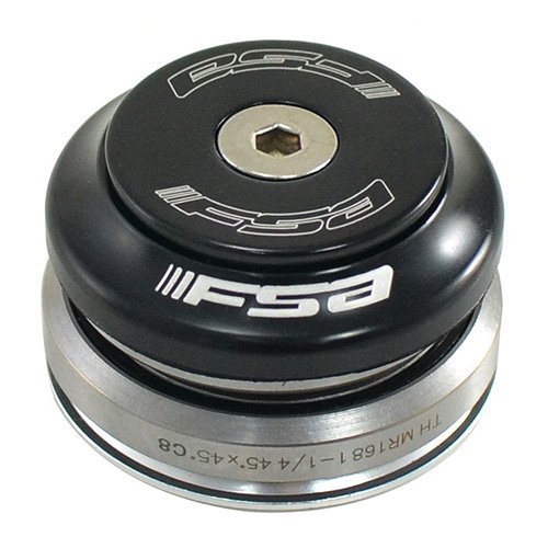 FSA ORBIT C-33 Integrated Headset Fit 1-1/8" to 1-1/4" Tapered , Black