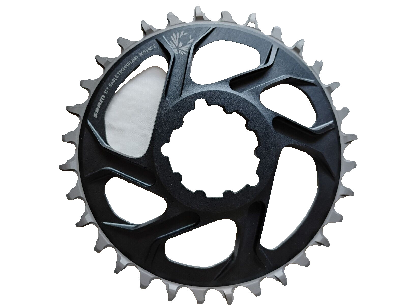 SRAM Chain Ring X-SYNC 2 32T Direct Mount 6mm Offset Eagle Lunar/Polar Grey
