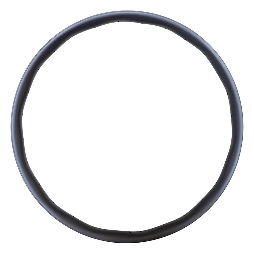 29er MTB XC Carbon Wave Rim Asymmetric Clincher Tubeless Depth 20 23mm 28 Holes