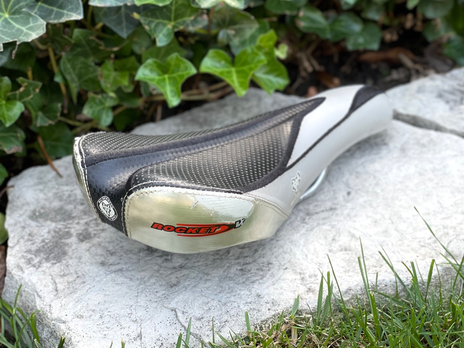 WTB Rocket V Embroidered Saddle Silver Gray Black – Mountain CX Bike